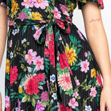 Eleanor Dress in kasumi black