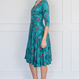 Lucinda Dress in enchanted teal