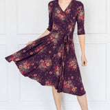 Lucinda Dress in leading lady plum