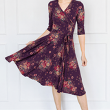 Lucinda Dress in leading lady plum