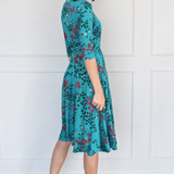 Lucinda Dress in enchanted teal