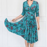 Lucinda Dress in enchanted teal