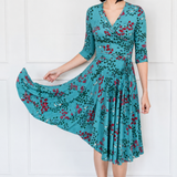 Lucinda Dress in enchanted teal