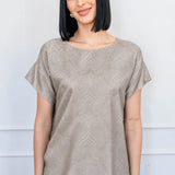 Poppy Top in oatmeal