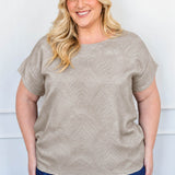 Poppy Top in oatmeal