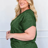 Poppy Top in green