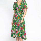 Eleanor Dress in kasumi green