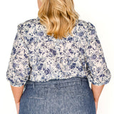Cherry Blouse in ivory swoon