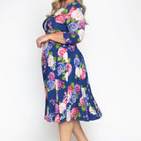 Cleo Dress in daydreamers blue