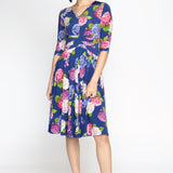 Cleo Dress in daydreamers blue