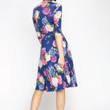 Cleo Dress in daydreamers blue