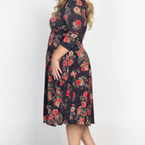 PRE-ORDER Cleo Dress in now or never navy