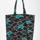 Reversible Tote in clouds & birds/aussie blooms
