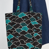 Reversible Tote in clouds & birds/aussie blooms