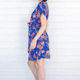 Crowd Pleaser Dress in now or never blue