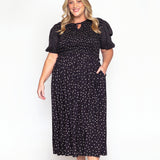 PRE-ORDER Seychelles Dress in dotty black