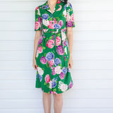 Delilah Dress in daydreamers green