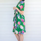 Delilah Dress in daydreamers green