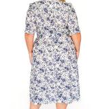 Delilah Dress in ivory swoon