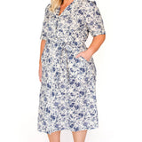 Delilah Dress in ivory swoon