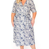 Delilah Dress in ivory swoon
