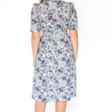 Delilah Dress in ivory swoon