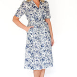 Delilah Dress in ivory swoon