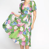 PRE-ORDER Eleanor Dress in daydreamers green