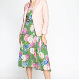 PRE-ORDER Lily Linen Blazer in blush