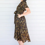 Eleanor Dress in starstruck black