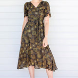 Eleanor Dress in starstruck black