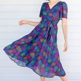 Eleanor Dress in starstruck navy