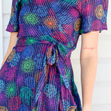 Eleanor Dress in starstruck navy