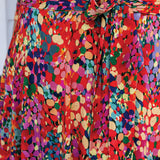 Emily Reversible Dress in name dropper red