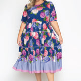 Etienne Dress in daydreamers blue