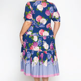 Etienne Dress in daydreamers blue