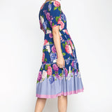 Etienne Dress in daydreamers blue