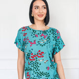 PRE-ORDER Poppy Top in enchanted teal