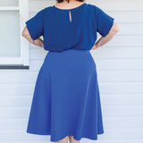 Our Favourite Ponte Skirt in blue