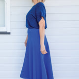Our Favourite Ponte Skirt in blue