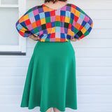 Our Favourite Ponte Skirt in green