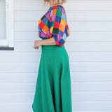 Our Favourite Ponte Skirt in green