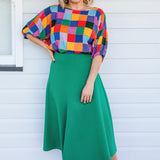 Our Favourite Ponte Skirt in green