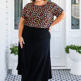Our Favourite Ponte Skirt in black