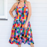 Florida Dress/Skirt in name dropper gingham