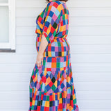 Florida Dress/Skirt in name dropper gingham