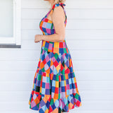 Florida Dress/Skirt in name dropper gingham