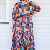 Florida Dress/Skirt in name dropper gingham