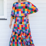 Florida Dress/Skirt in name dropper gingham
