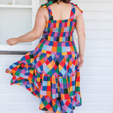 Florida Dress/Skirt in name dropper gingham